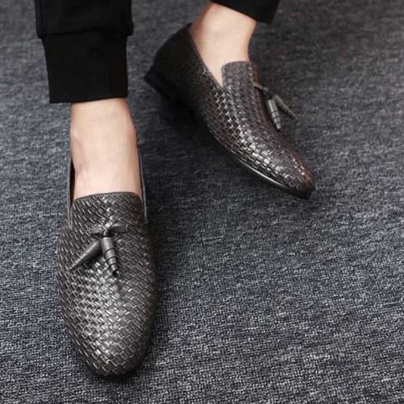 Details about   Men Tassels Oxfords Slip on Pointy Toe Nightclub Fashion Loafers Business Shoe L 