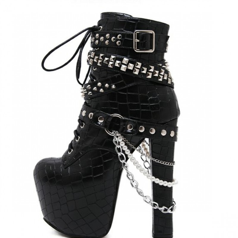 boots with black studs