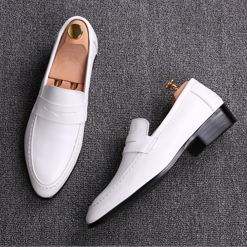 White Point Head Mens Oxfords Flats 