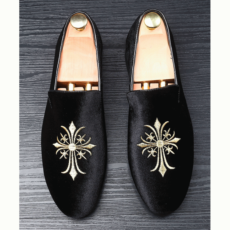 black velvet oxfords
