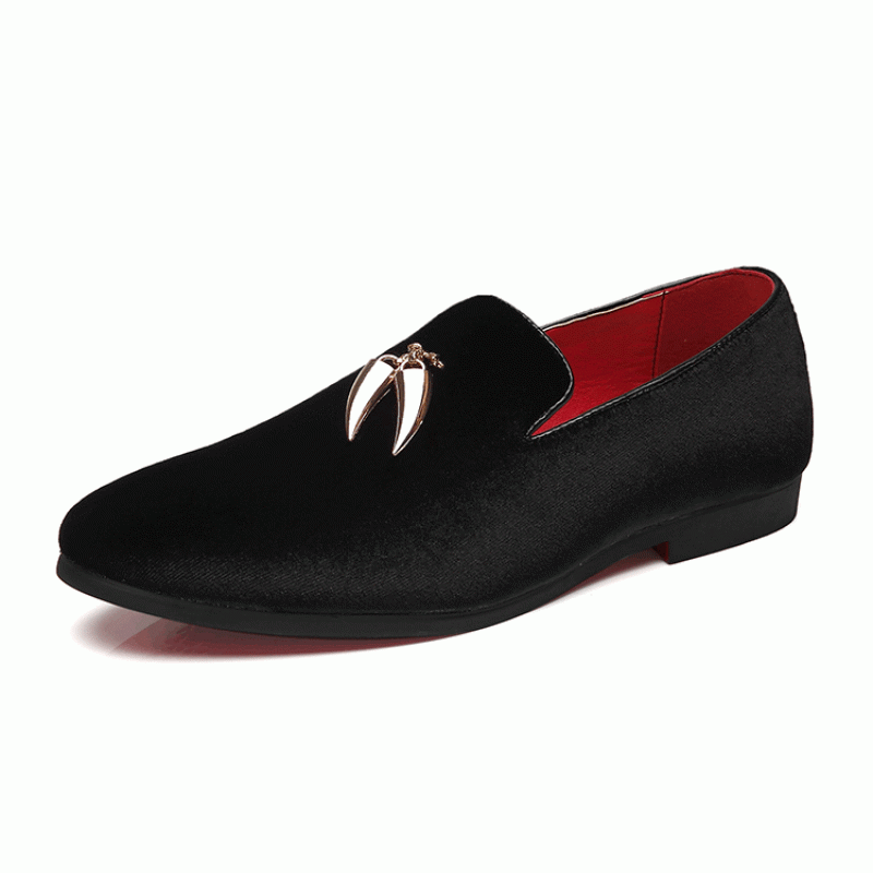 black loafer dress shoes mens