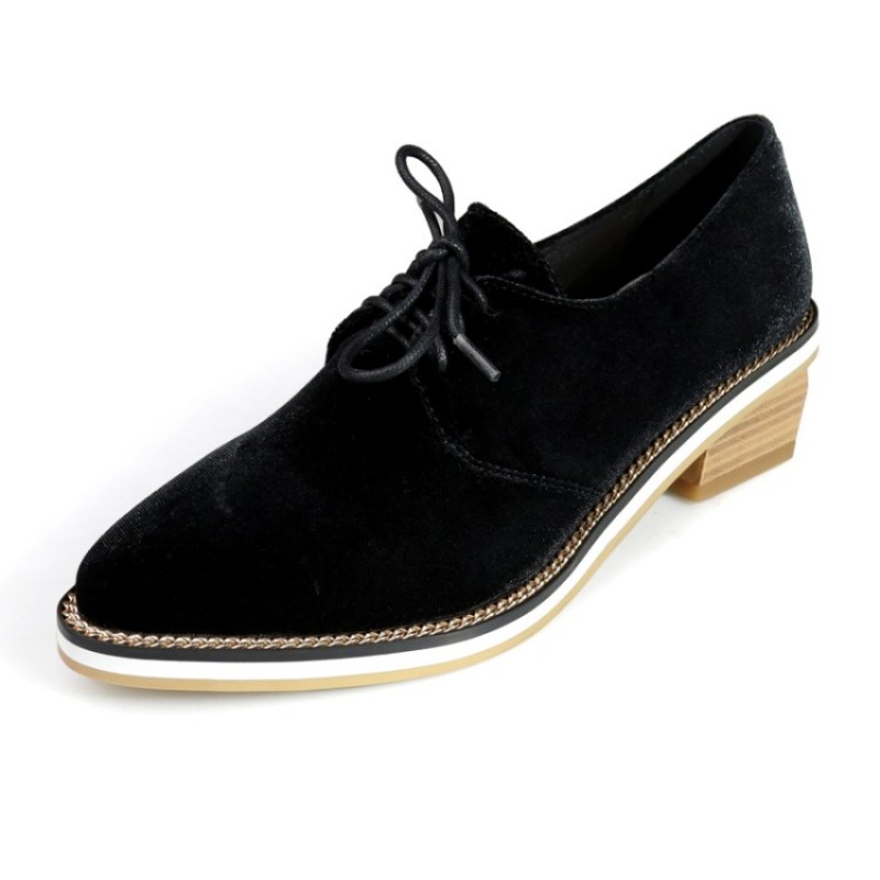 black velvet oxfords