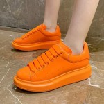 Orange Rainbow Candy Chunky Womens Sneakers Shoes