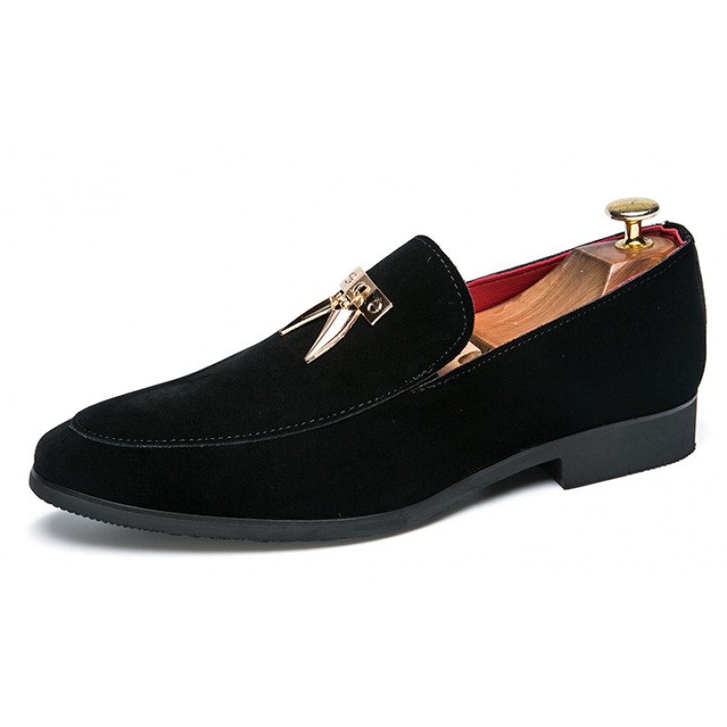 mens black suede dress shoes