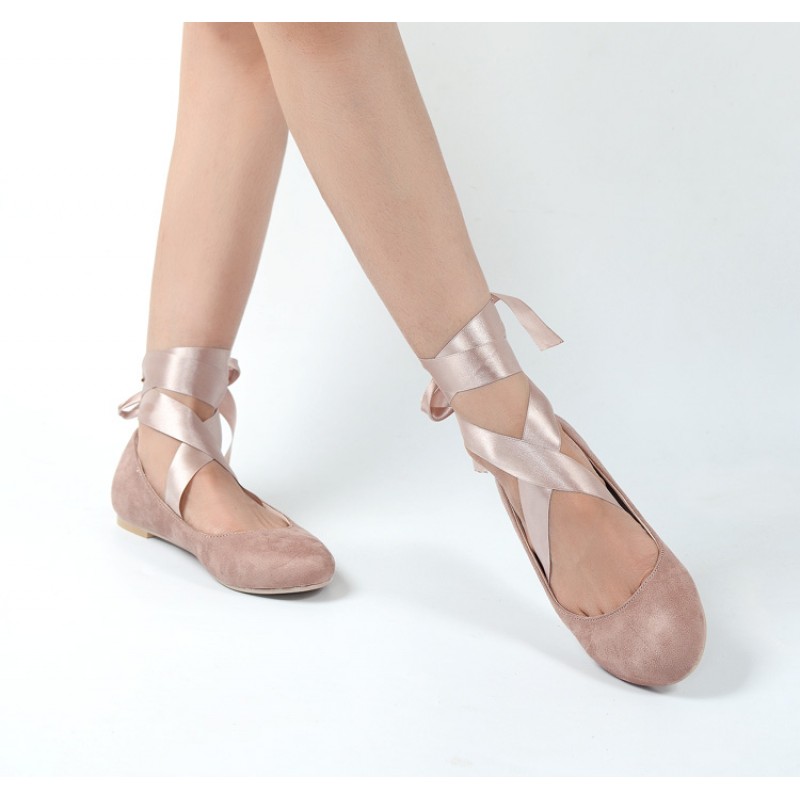 ballet flats with straps