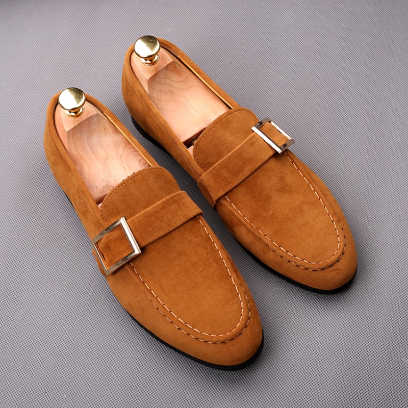 mens buckle loafers