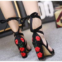 Red rose sandals online