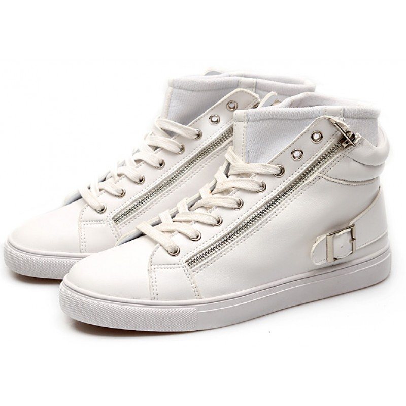 sneakers with zipper on side