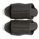 Black White Sole Slip On Flip Flop Mens Gladiator Platforms Sandals Shoes