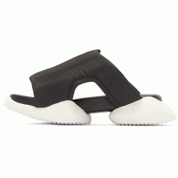Black White Sole Slip On Flip Flop Mens Gladiator Platforms Sandals Shoes