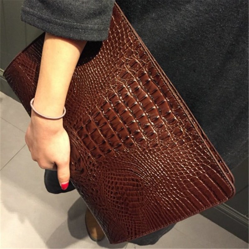 bag crocodile leather
