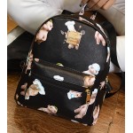 Black Cute Cartoon Baby Mini Backpack Bag