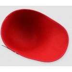 Red Woolen Horse Riding Rider Polo Cap Hat