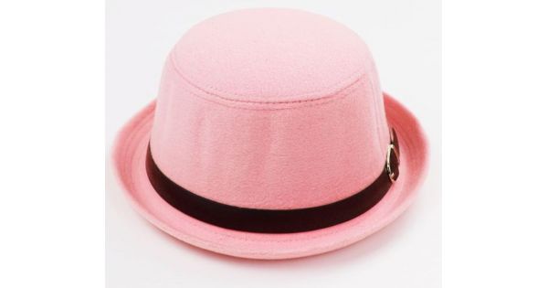 Bowler store hat pink