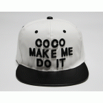 White Black Co Co Make Me Do It Baseball Cap Hip Hop Trucker Hat Snapback