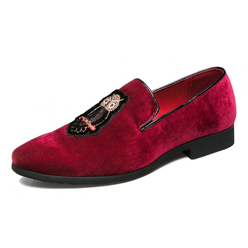 Don Julio Soft Suede Red Bottom Loafer Shoes