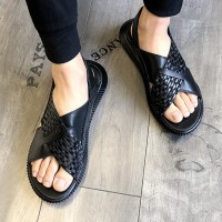criss cross men's sandals