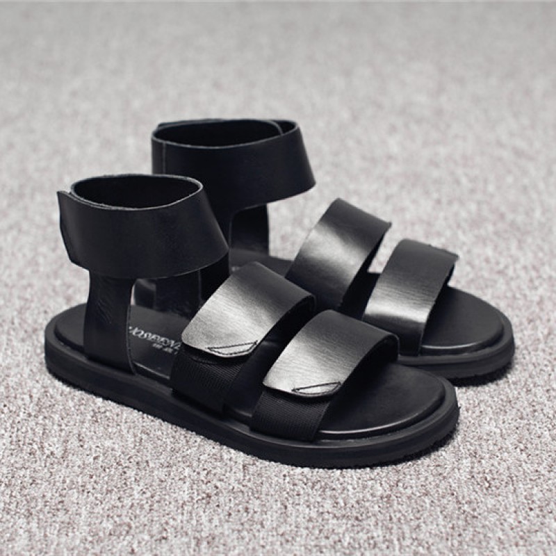 black strap sandals men
