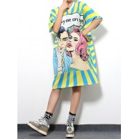 funky t shirt dress