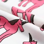 White Pink Unicorns Harajuku Funky Long Sleeve Sweatshirts Tops