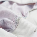 Purple Blue Rainbow Ice-Cream Bars Harajuku Funky Cropped Long Sleeve Sweatshirts Tops