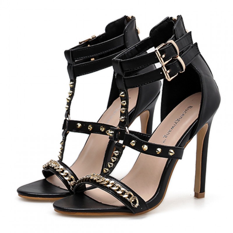 stiletto black shoes