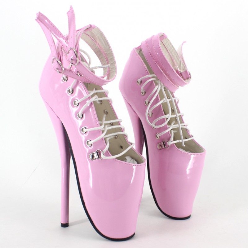 pink shoes with heels