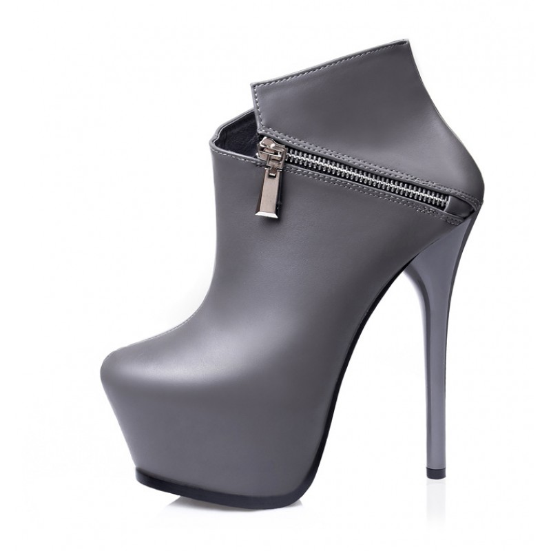 heels with zipper