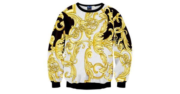 Mens 2025 gold sweatshirt