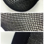 Black Small Fish Net Fishnet Lolita Punk Rock Gothic Ankle Socks