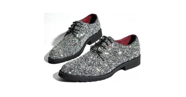 sparkly evening shoes