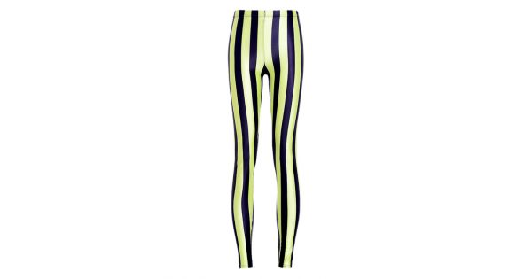 vertical striped yoga pants