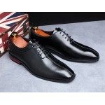 Black Lace Up Dapperman Oxfords Business Mens Loafers Flats Dress Shoes