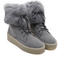 Shoes with fur on on sale top