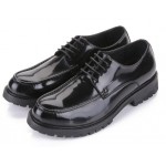 Black Patent Leather Lace Up Platforms Mens Oxfords Dress Shoes