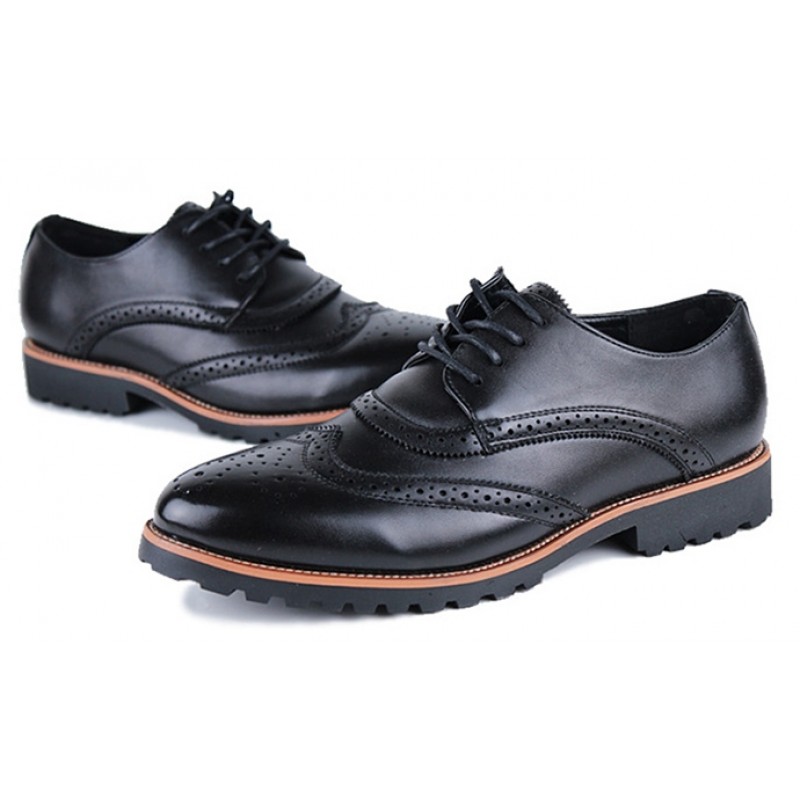 DADAWEN Homme Leather Oxford Chaussure