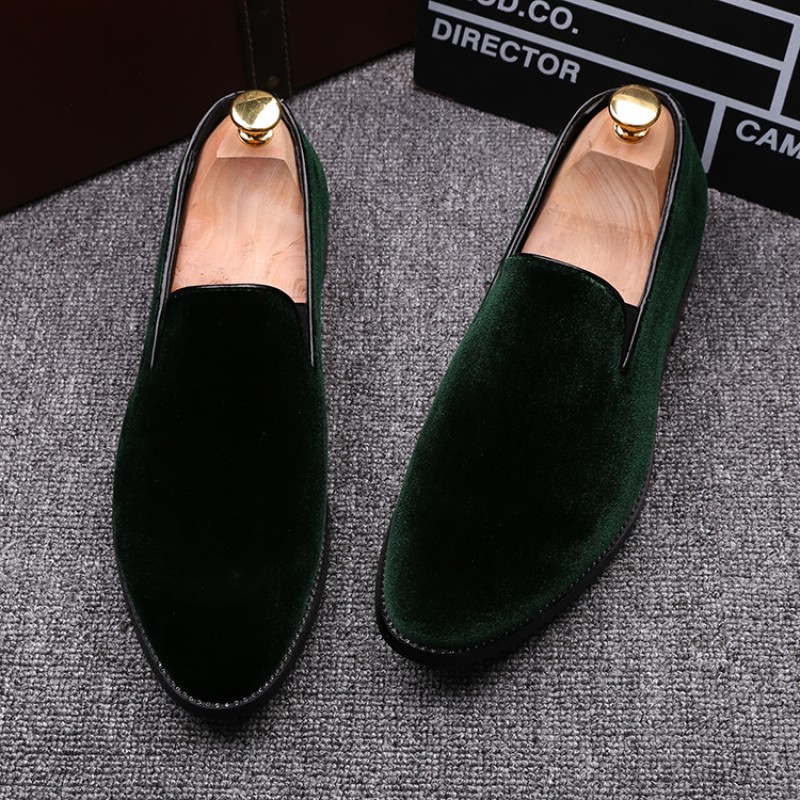 green loafers mens
