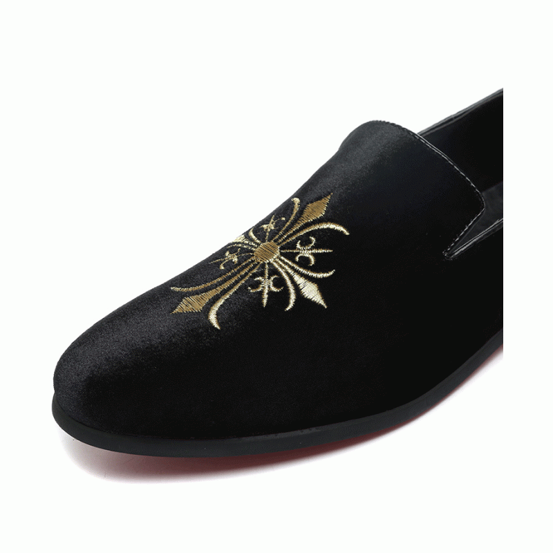 black velvet oxfords