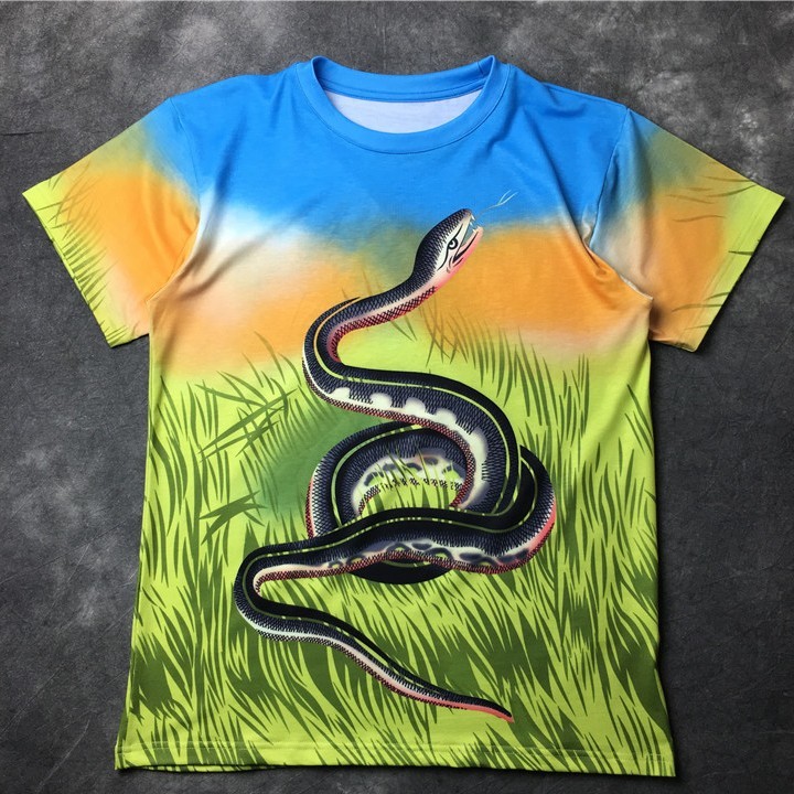 snake design t shirt