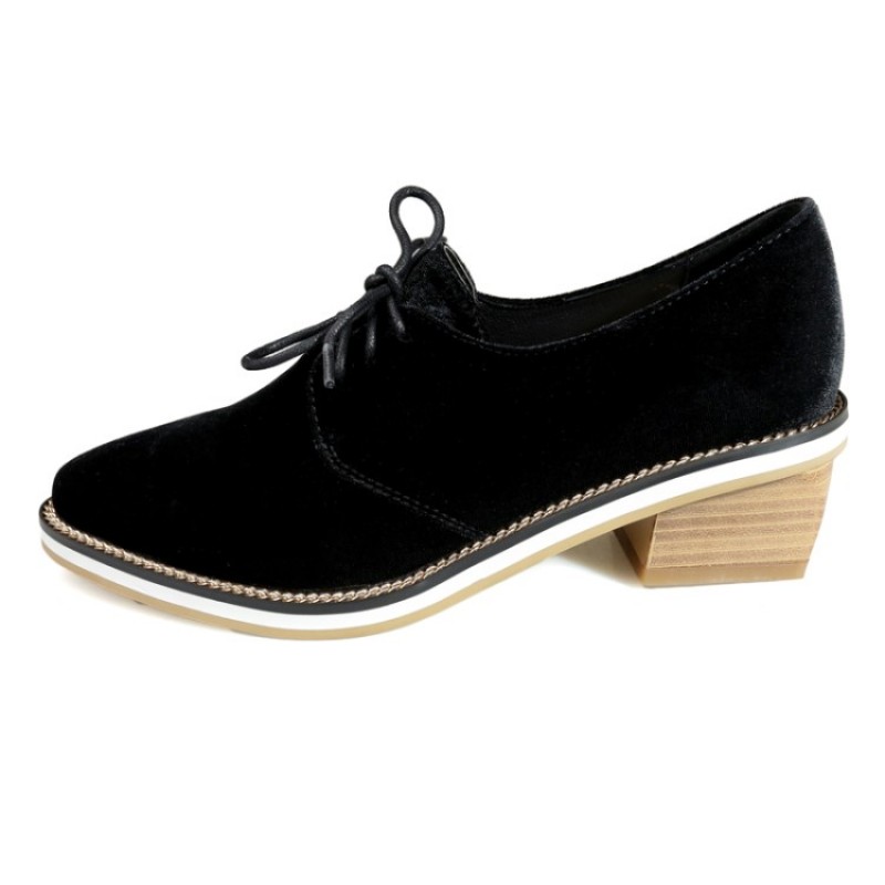 black velvet oxfords