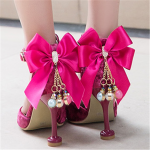 Purple Velvet Point Head Baroque Vintage Back Bow Diamante High Heels Shoes