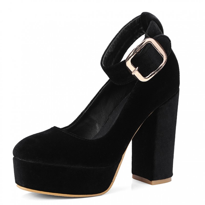 black velvet shoes heels