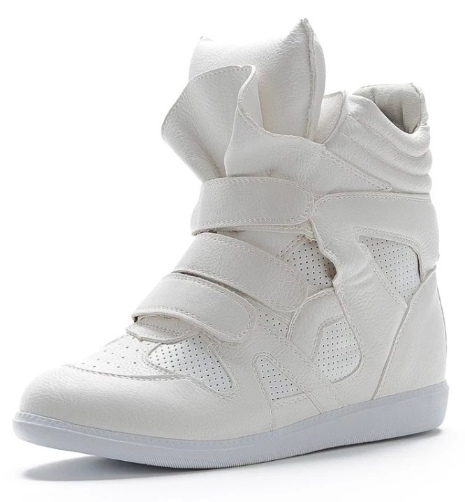 white high top ones