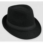 Black Love Woolen Funky Gothic Jazz Dance Dress Bowler Hat