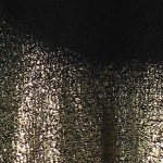 Black Khaki Gold Metallic Knit Long Sleeves Sweater