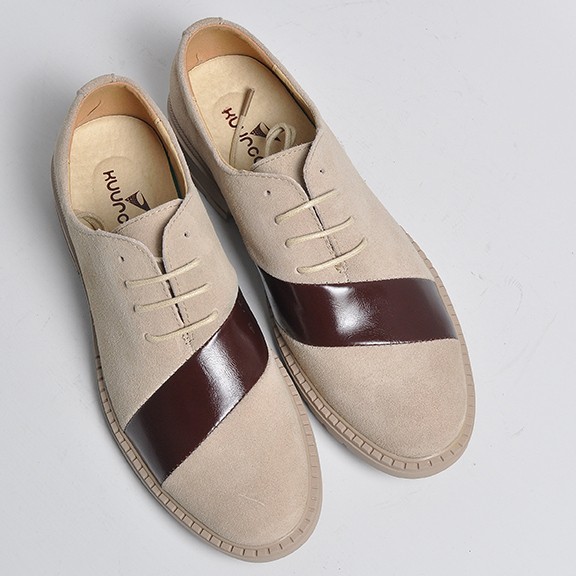 khaki formal shoes