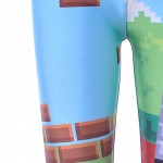 Blue Mario Games Yoga Fitness Leggings Tights Pants