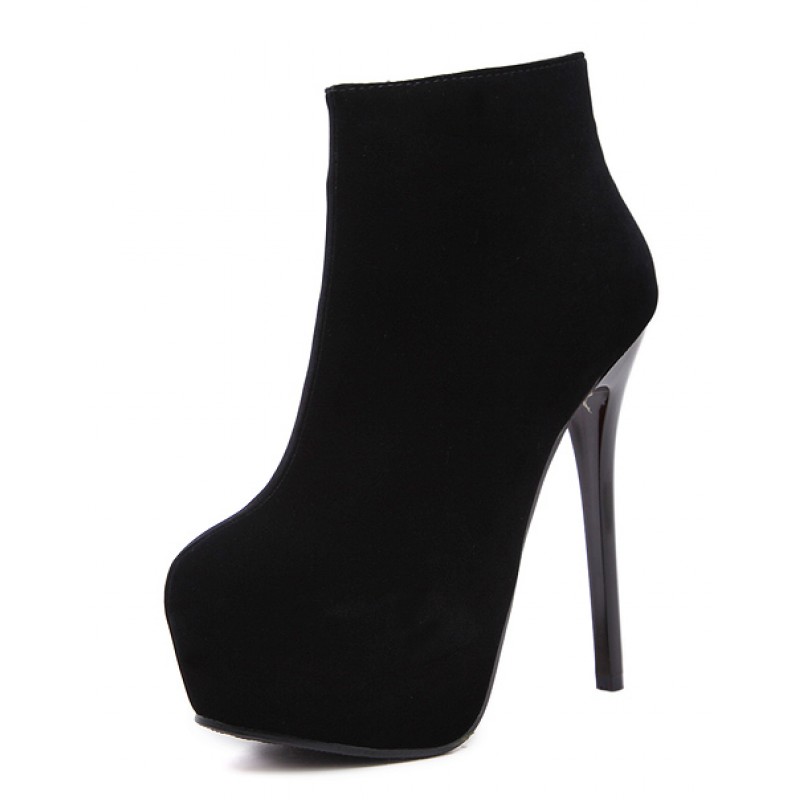 velvet black heels