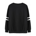 Black Snooze Long Sleeves Sweatshirt