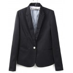 Long Sleeves Womens Boyfriend Blazer Suit Jacket Coat